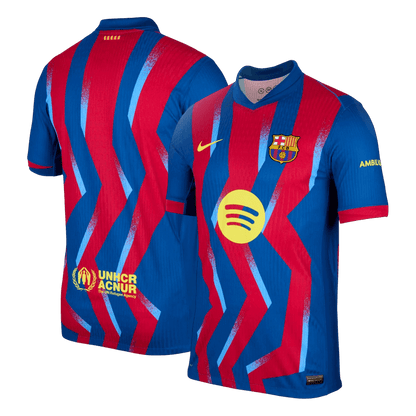 Barcelona Fjerdebanetrøje Spillerversion 2025/26