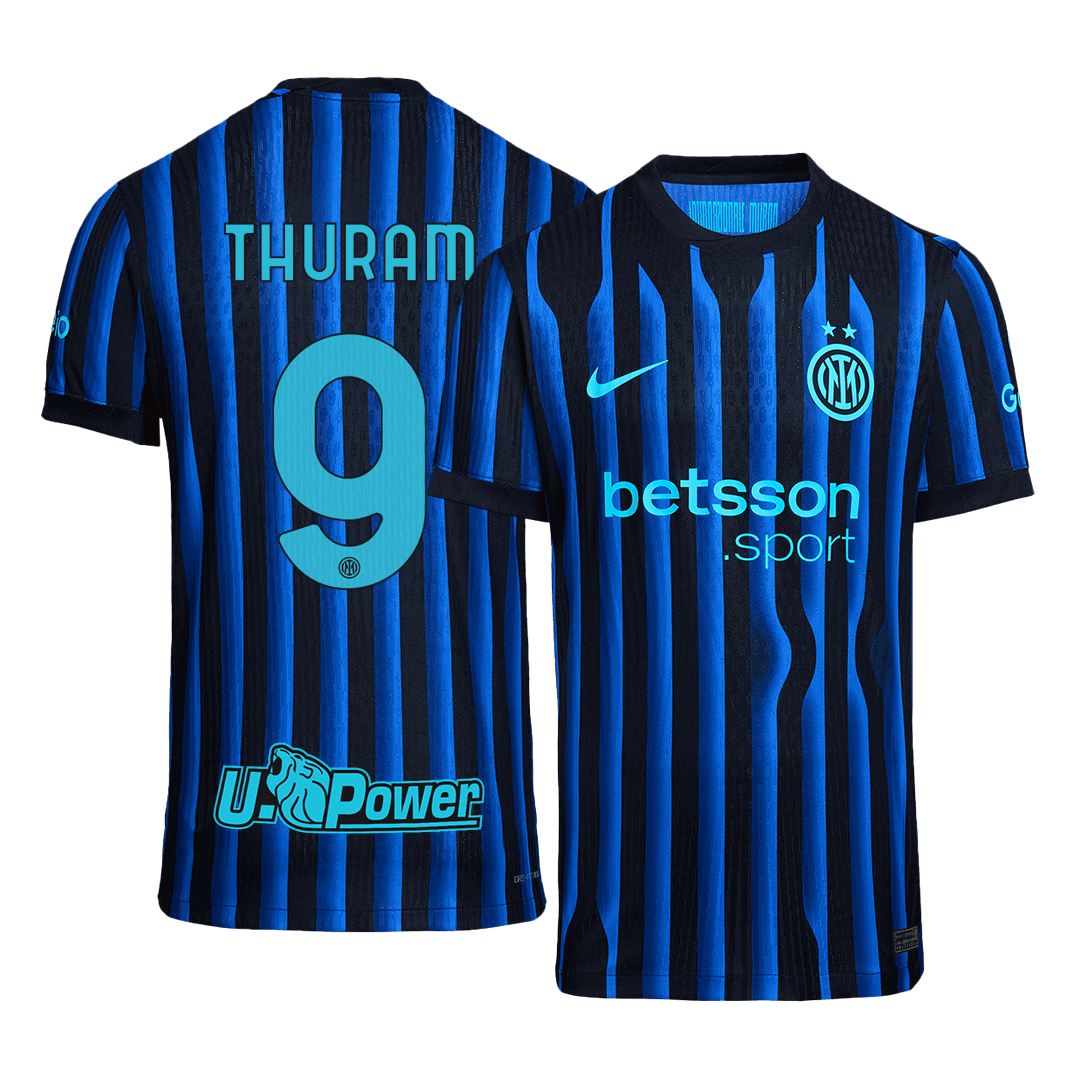 Inter Milan Hjemmebanetrøje Spillerversion 2025/26 THURAM #9
