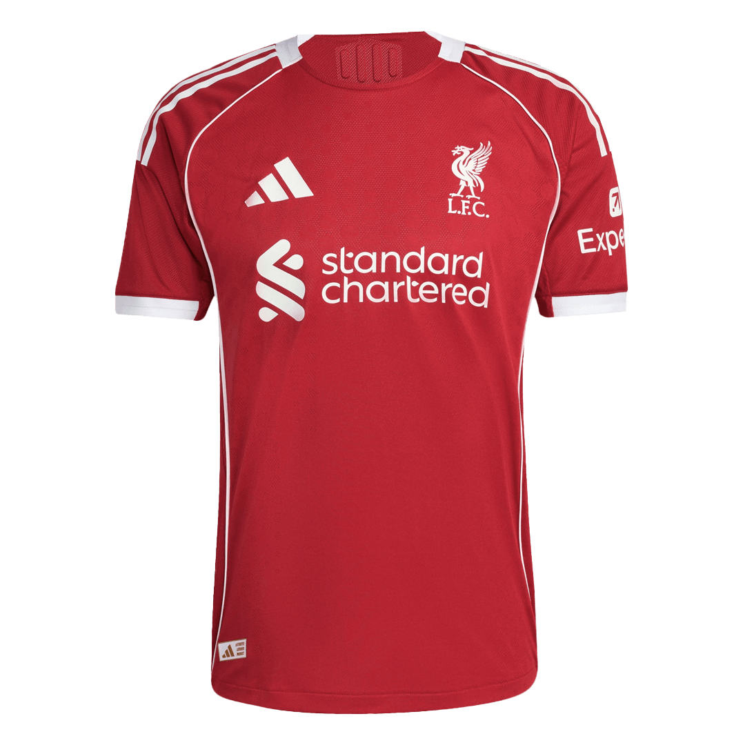 Liverpool Hjemmebanetrøje Spillerversion 2025/26 VIRGIL #4
