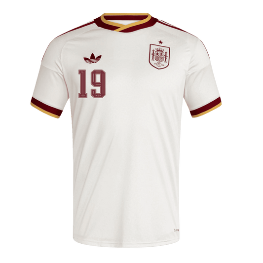 Spain World Cup Udebanetrøje 2026 LAMINE YAMAL #19