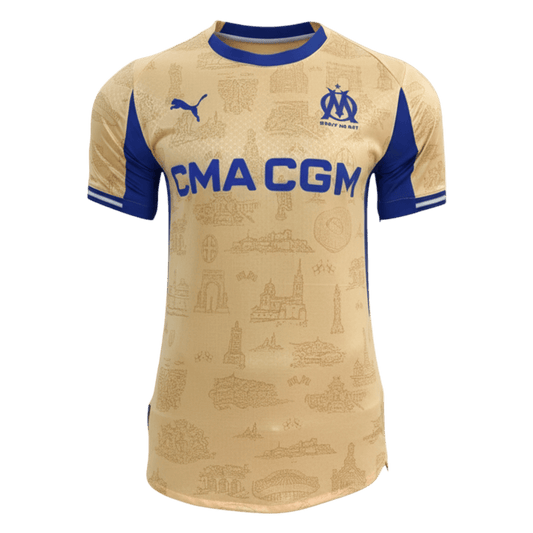Marseille Fjerdebanetrøje Spillerversion 2025/26