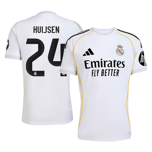 Real Madrid Hjemmetrøje 2025/26 HUIJSEN #24