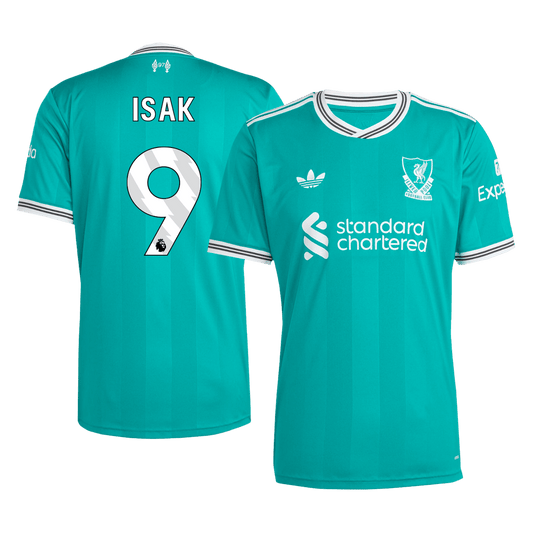 Liverpool Tredjetrøje 2025/26 ISAK #9