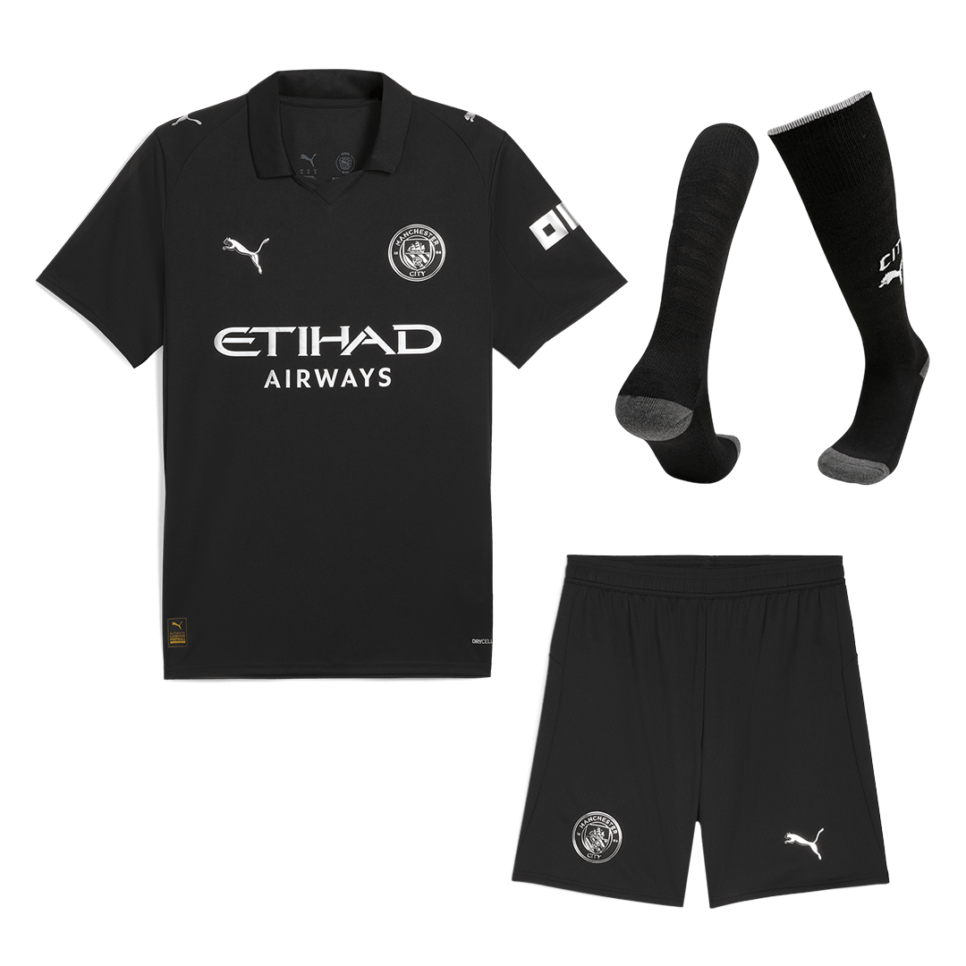 Manchester City Udebanebanesæt 3-dele 2025/26