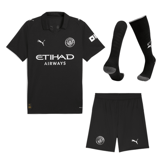 Manchester City Udebanebanesæt 3-dele 2025/26