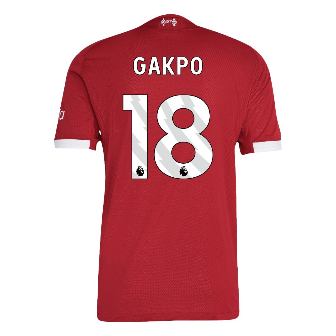 Liverpool Hjemmebanetrøje Spillerversion 2025/26 GAKPO #18