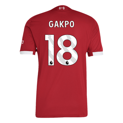 Liverpool Hjemmebanetrøje Spillerversion 2025/26 GAKPO #18