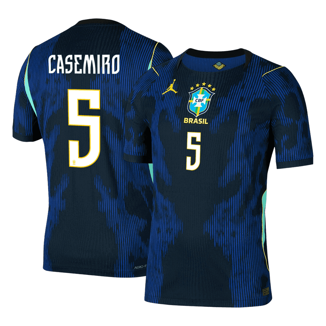 Brazil World Cup Udebanebanetrøje Spillerversion 2026 CASEMIRO #5