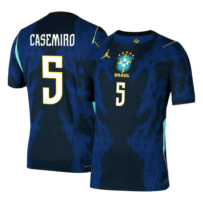 Brazil World Cup Udebanebanetrøje Spillerversion 2026 CASEMIRO #5