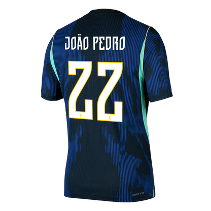 Brazil World Cup Udebanebanetrøje Spillerversion 2026 JOÃO PEDRO #22