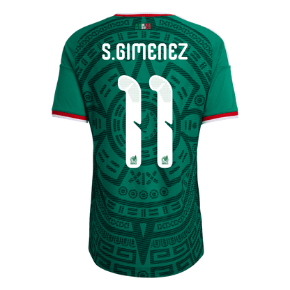Mexico World Cup Hjemmebanetrøje Spillerversion 2026 S.GIMENEZ #11