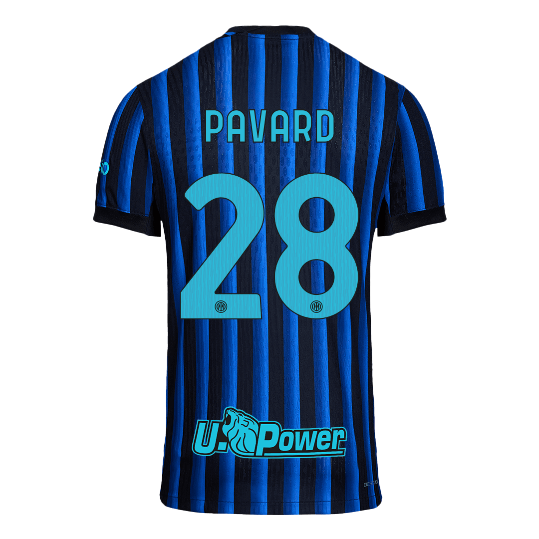 Inter Milan Hjemmebanetrøje Spillerversion 2025/26 PAVARD #28