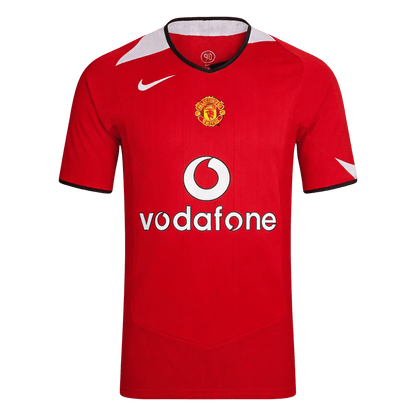 Manchester United Retro Hjemmebanetrøje 2004/06