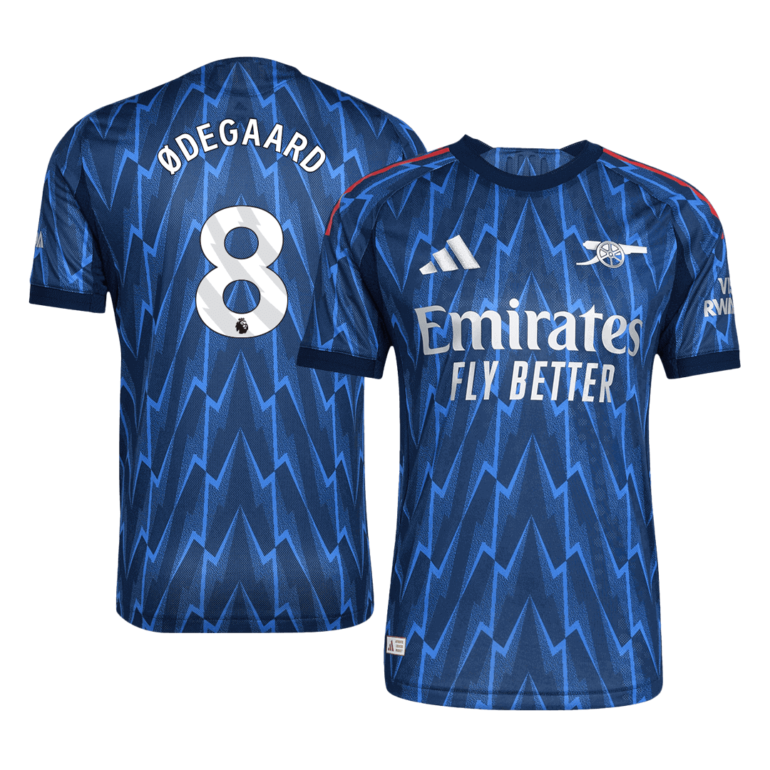Arsenal Udebanebanetrøje Spillerversion 2025/26 ØDEGAARD #8