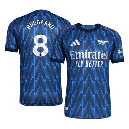 Arsenal Udebanebanetrøje Spillerversion 2025/26 ØDEGAARD #8