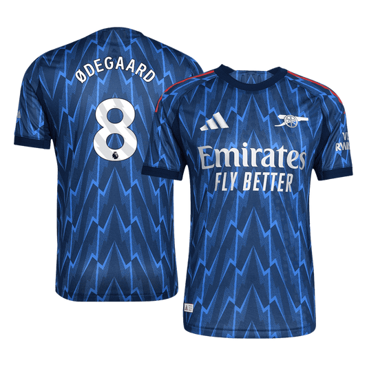 Arsenal Udebanebanetrøje Spillerversion 2025/26 ØDEGAARD #8