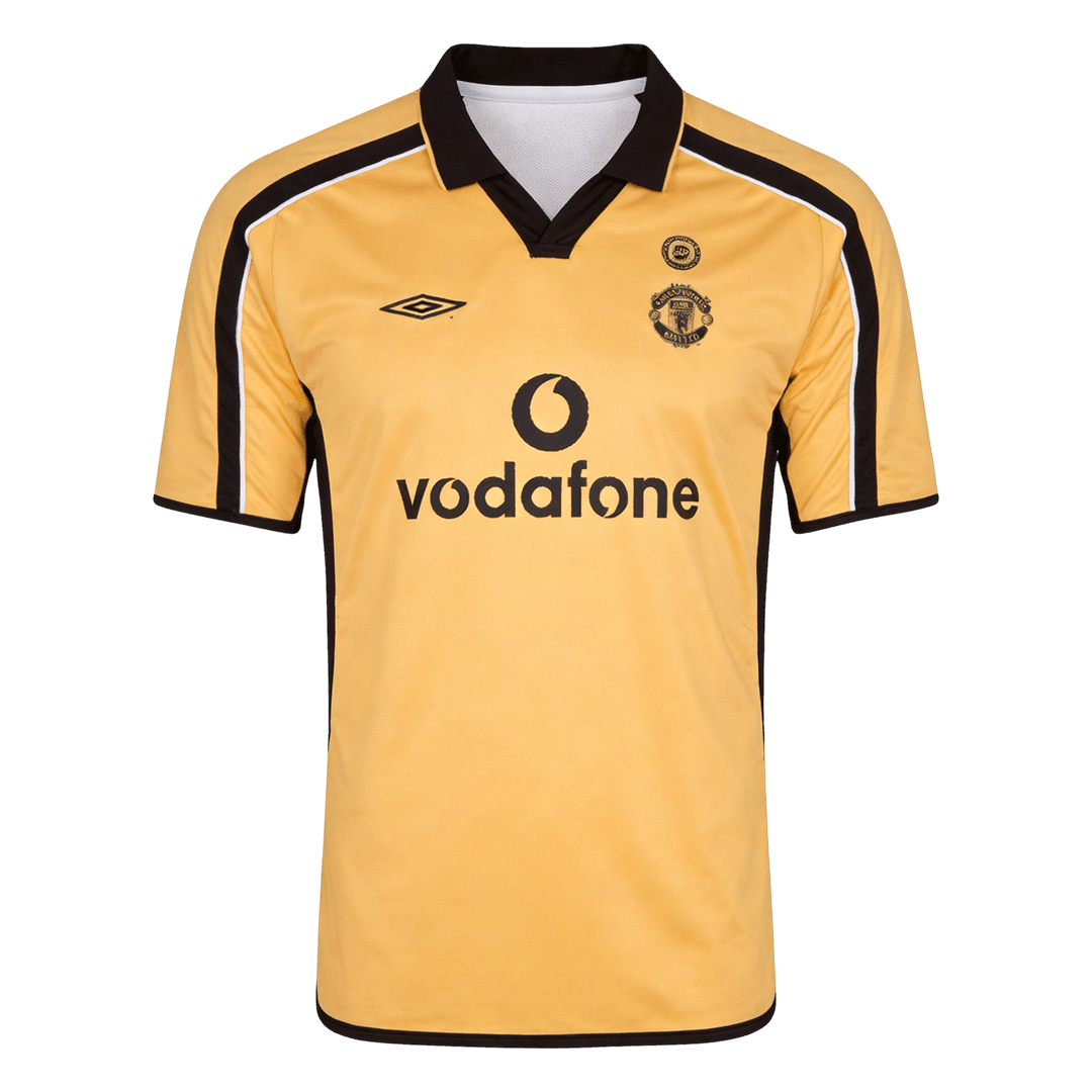 Manchester United Retro Udebanebanetrøje 2001/02