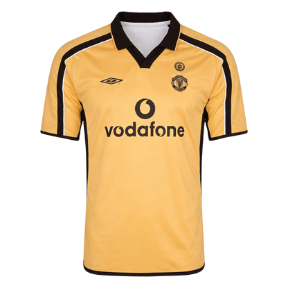 Manchester United Retro Udebanebanetrøje 2001/02