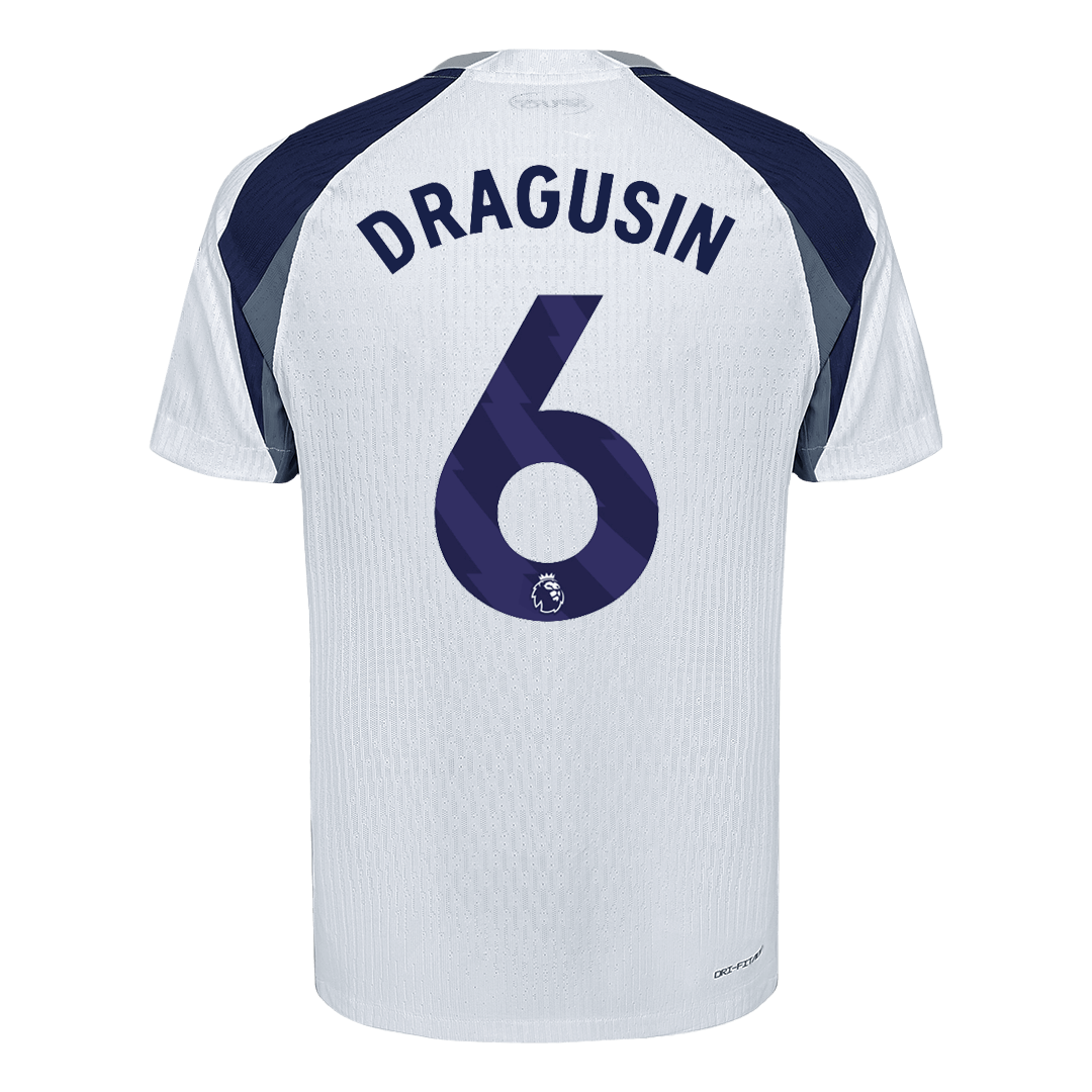 Tottenham Hotspur Hjemmebanetrøje Spillerversion 2025/26 DRAGUSIN #6