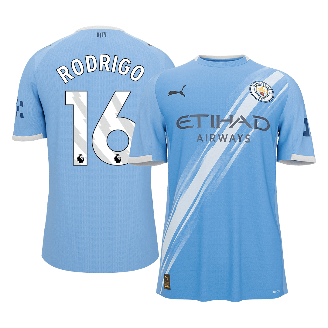 Manchester City Hjemmetrøje 2025/26 RODRIGO #16 [PREMIUM]