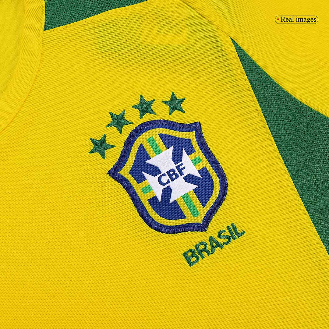 Brazil Retro Hjemmebanetrøje 2002/03 RONALDINHO #11