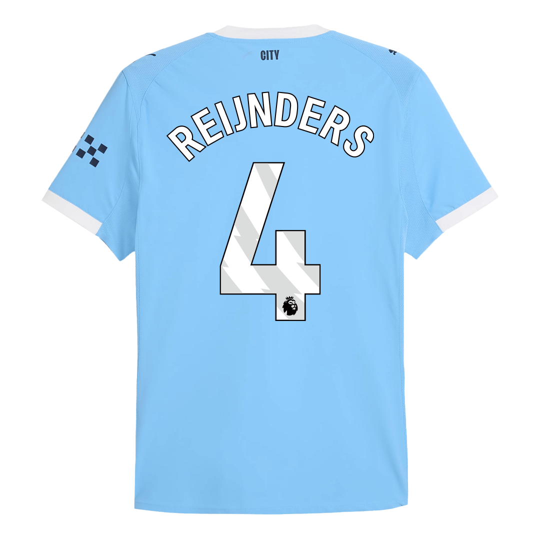 Manchester City Hjemmebanetrøje Spillerversion 2025/26 REIJNDERS #4