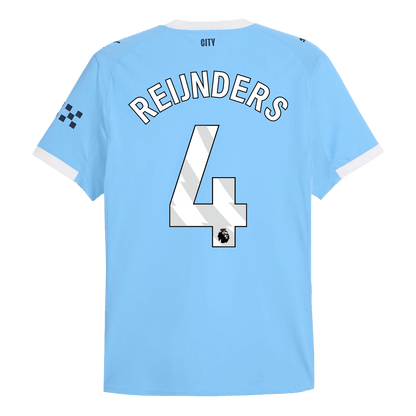 Manchester City Hjemmebanetrøje Spillerversion 2025/26 REIJNDERS #4