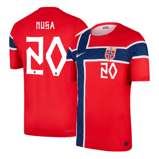 Norway World Cup Hjemmebanetrøje Spillerversion 2026 NUSA #20