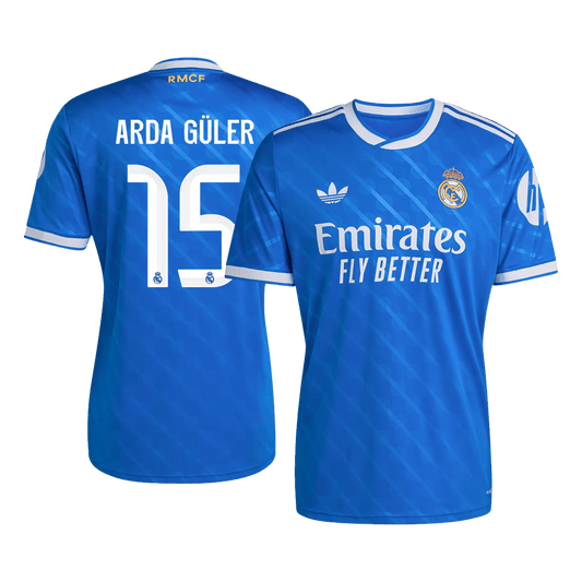 Real Madrid Tredjetrøje 2025/26 ARDA GÜLER #15