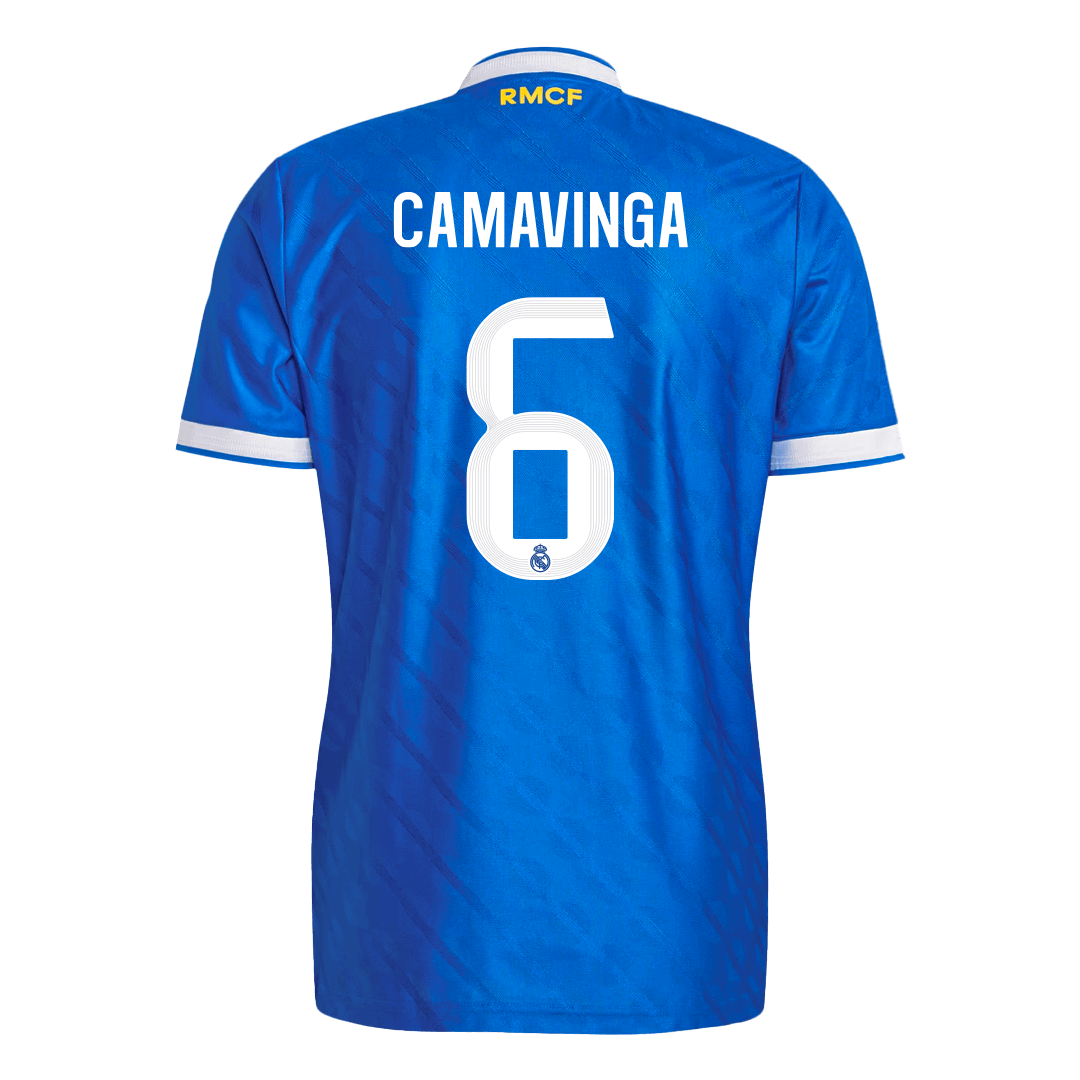 Real Madrid Tredjebanetrøje Spillerversion 2025/26 CAMAVINGA #6