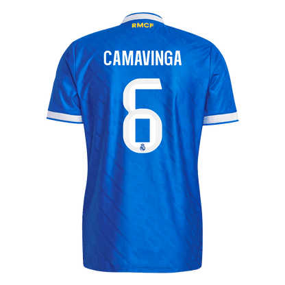 Real Madrid Tredjebanetrøje Spillerversion 2025/26 CAMAVINGA #6