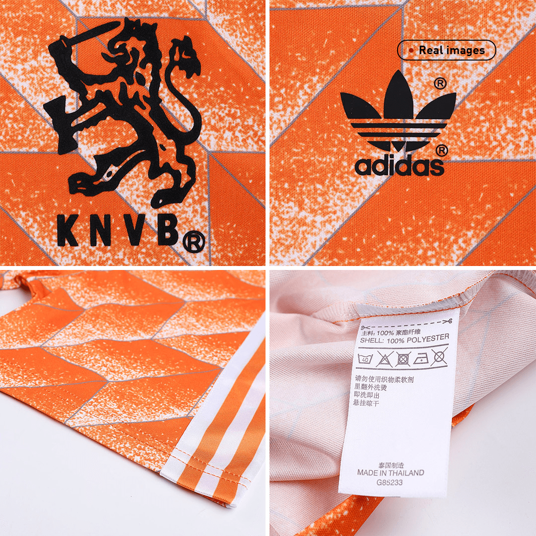 Netherlands Retro Hjemmebanetrøje 1988