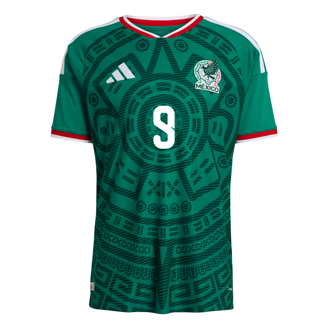 Mexico World Cup Hjemmebanetrøje Spillerversion 2026 Raúl #9