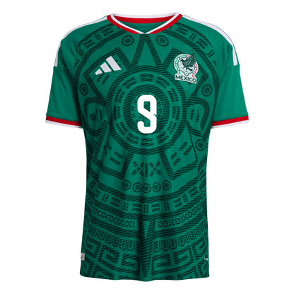 Mexico World Cup Hjemmebanetrøje Spillerversion 2026 Raúl #9