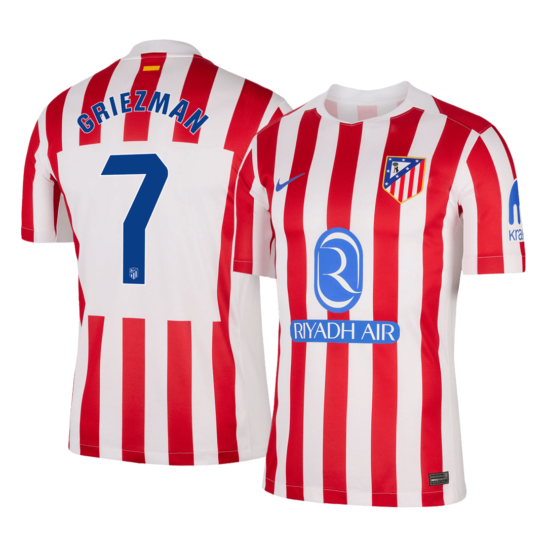 Atletico Madrid Hjemmetrøje 2025/26 GRIEZMANN #7