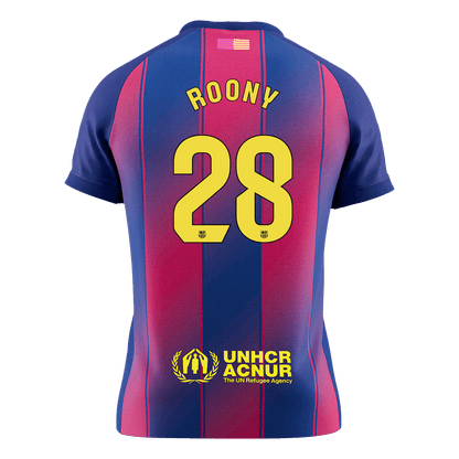 Barcelona Hjemmetrøje 2025/26 ROONY #28