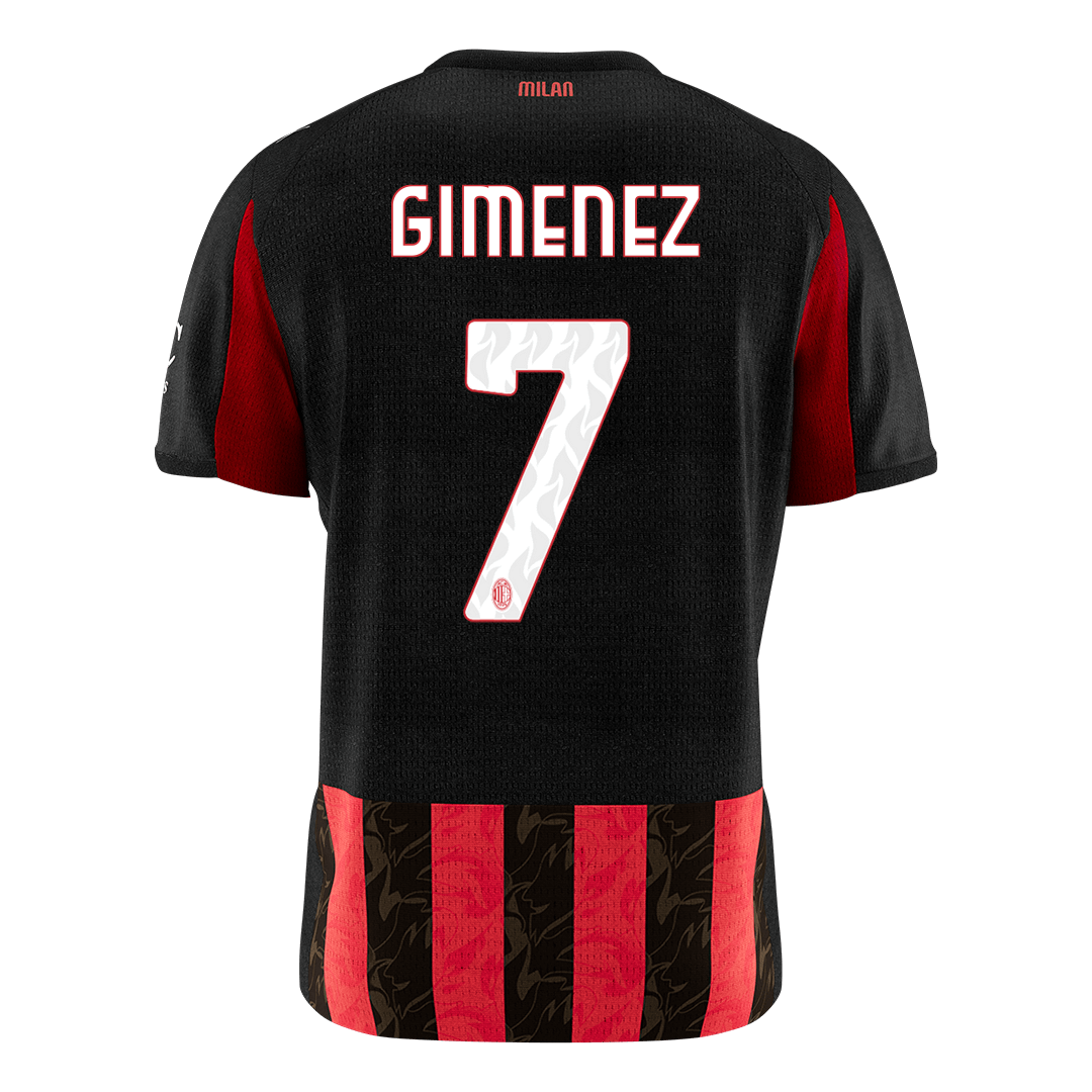AC Milan Hjemmetrøje 2025/26 GIMENEZ #7 [PREMIUM]