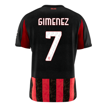 AC Milan Hjemmetrøje 2025/26 GIMENEZ #7 [PREMIUM]