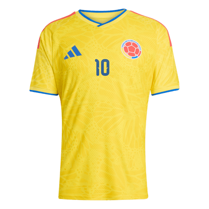 Colombia World Cup Hjemmebanetrøje Spillerversion 2026 JAMES #10