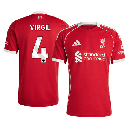 Liverpool Hjemmetrøje 2025/26 VIRGIL #4