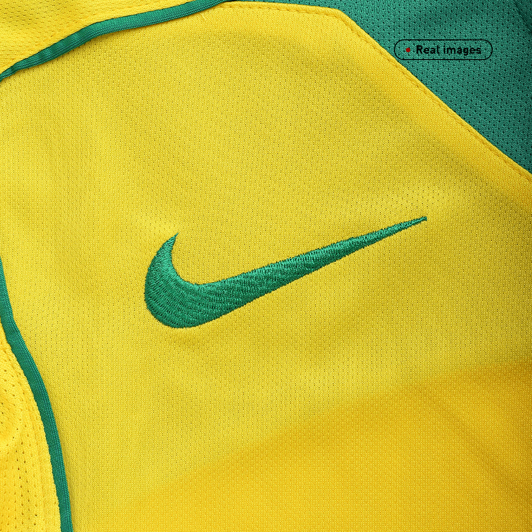 Brazil Retro Hjemmebanetrøje 2004