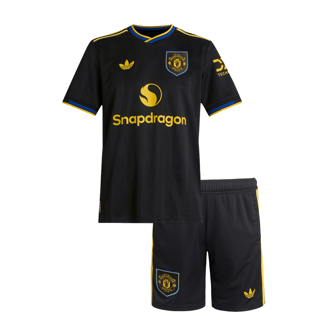 Manchester United Tredjesæt Børn 2025/26