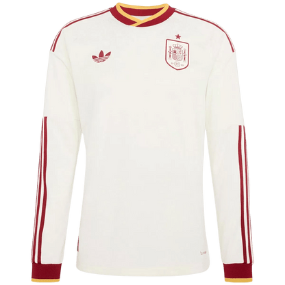 Spain World Cup Langærmet Udebanebanetrøje 2026