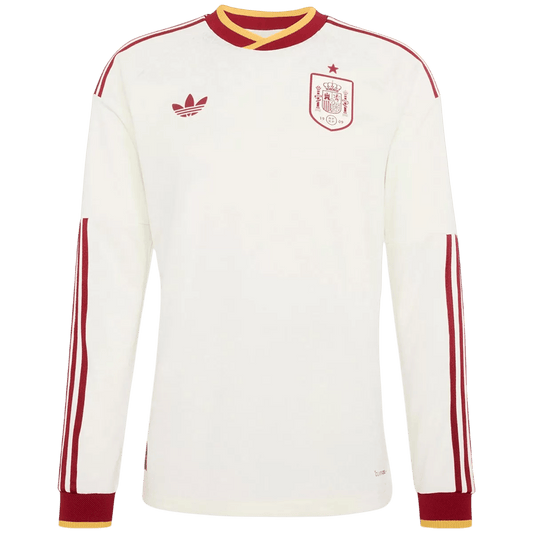 Spain World Cup Langærmet Udebanebanetrøje 2026