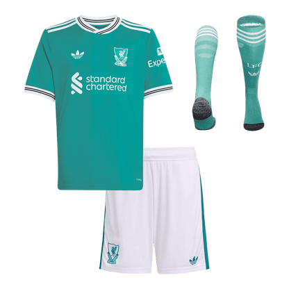 Liverpool Tredjebanesæt Børn 3-dele 2025/26