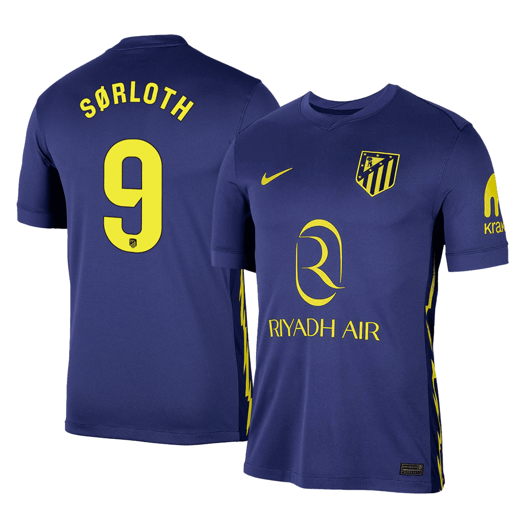 Atletico Madrid Udebanetrøje 2025/26 SØRLOTH #9