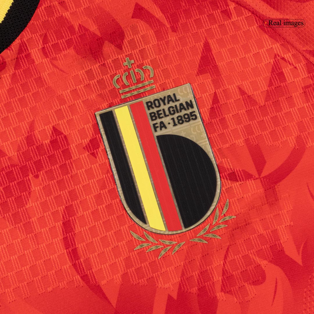 Belgium World Cup Hjemmebanetrøje Spillerversion 2026 LUKAKU #9