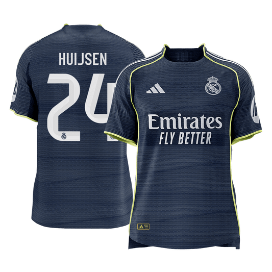 Real Madrid Udebanebanetrøje Spillerversion 2025/26 HUIJSEN #24 [PREMIUM]