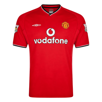 Manchester United Retro Hjemmebanetrøje 2000/02
