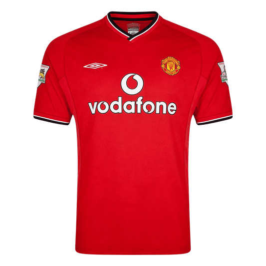 Manchester United Retro Hjemmebanetrøje 2000/02